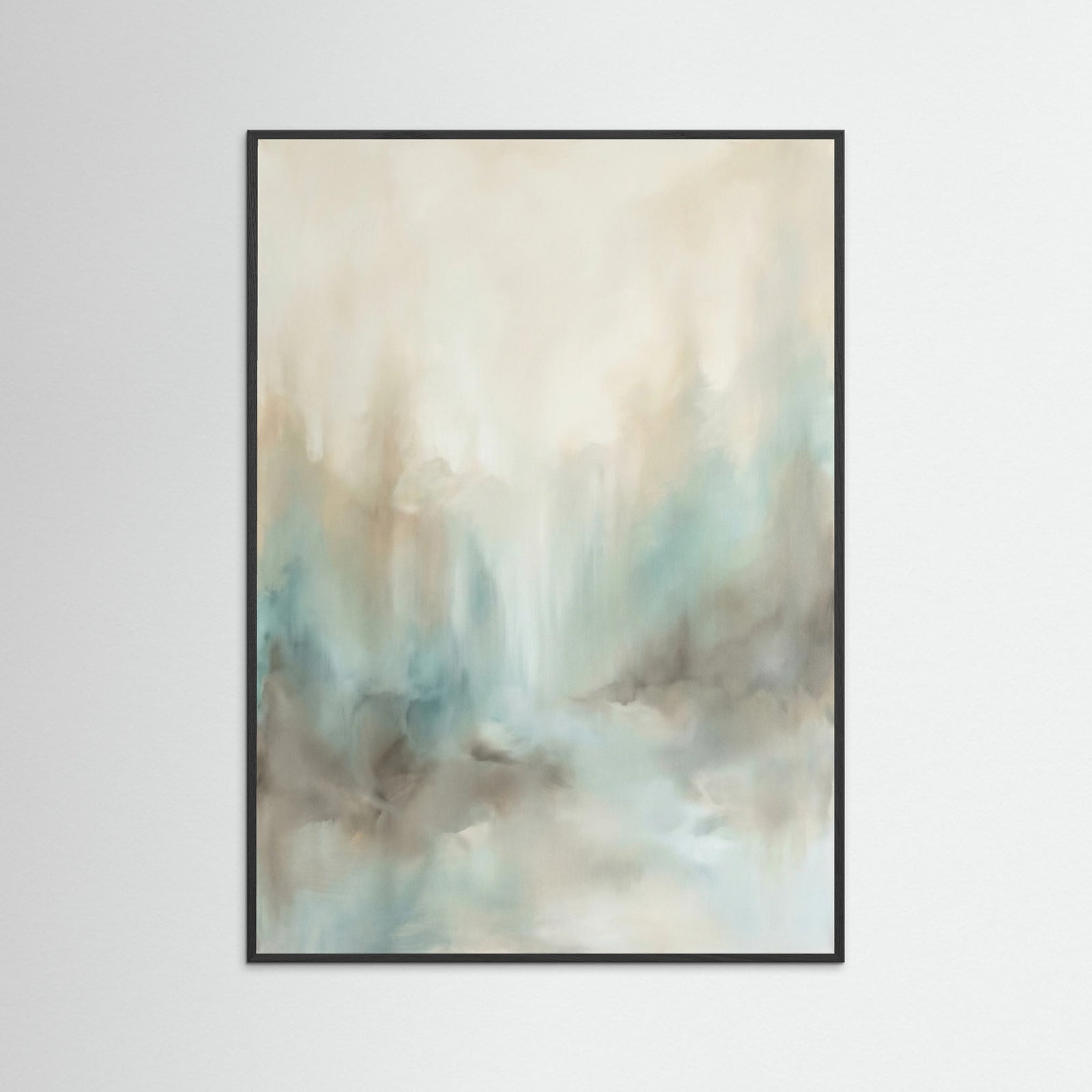 Black Wood Misty Horizon