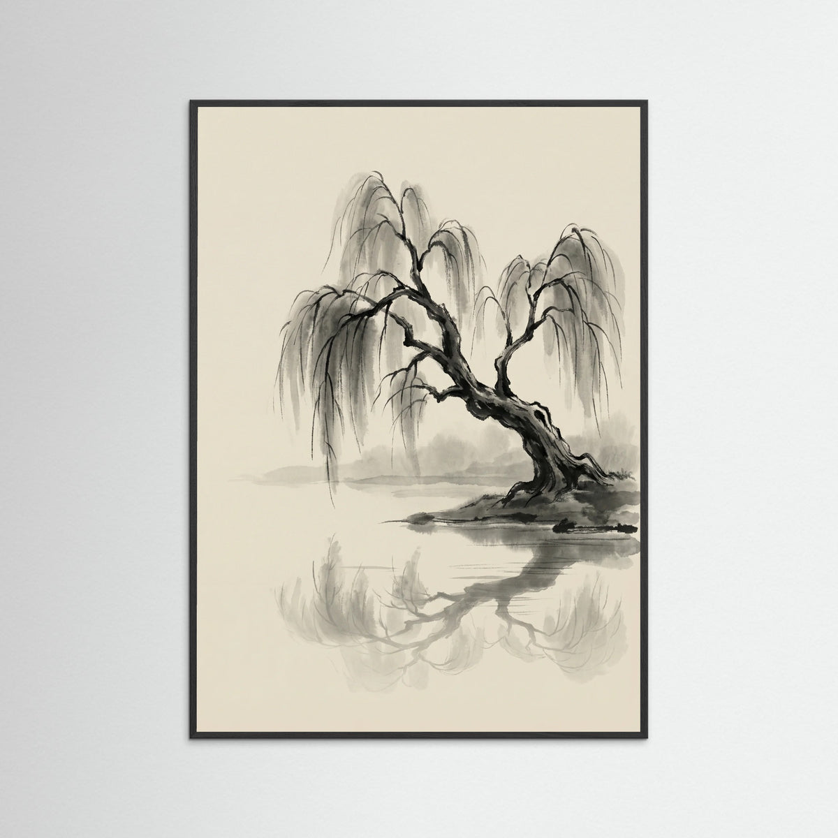 Black Wood Misty Mountain Shrine