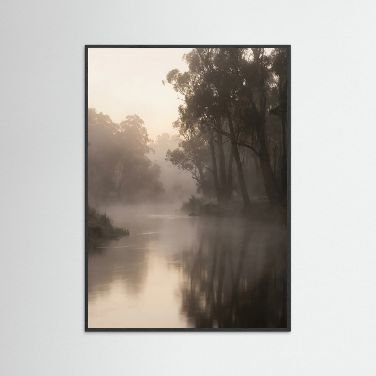 Black Wood Misty Peaks
