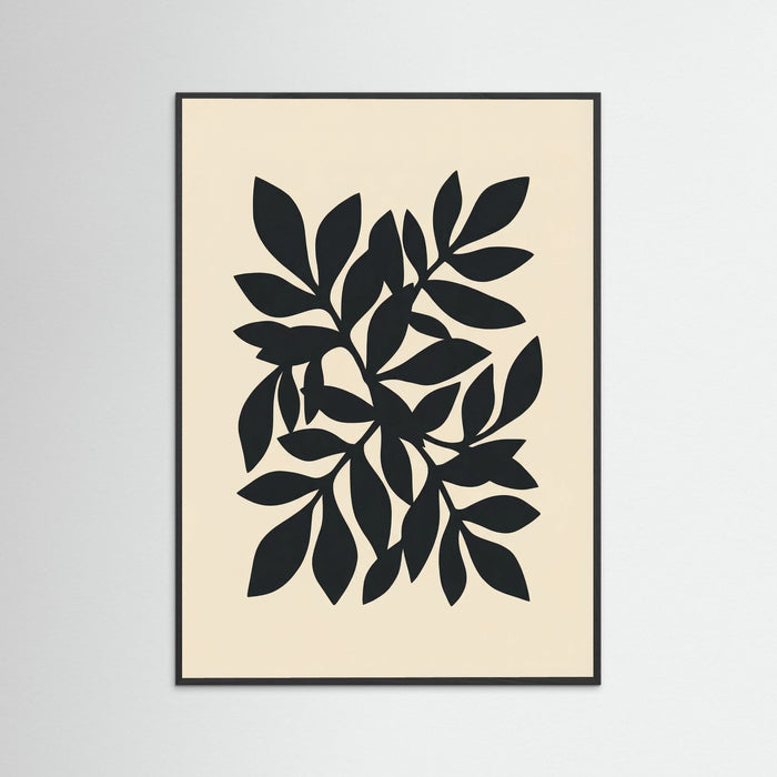 Black Wood Modern Organic Form