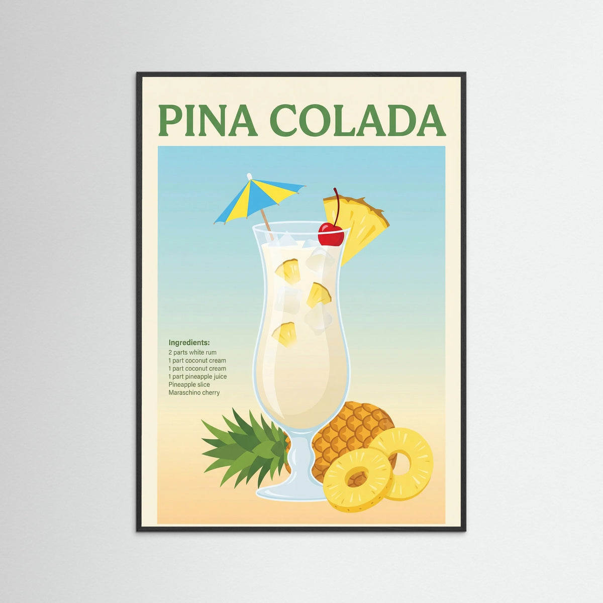 Black Wood Mojito Recipe Print