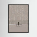 Black Wood Moments In Rain