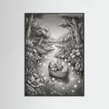 Black Wood Moomin Forest