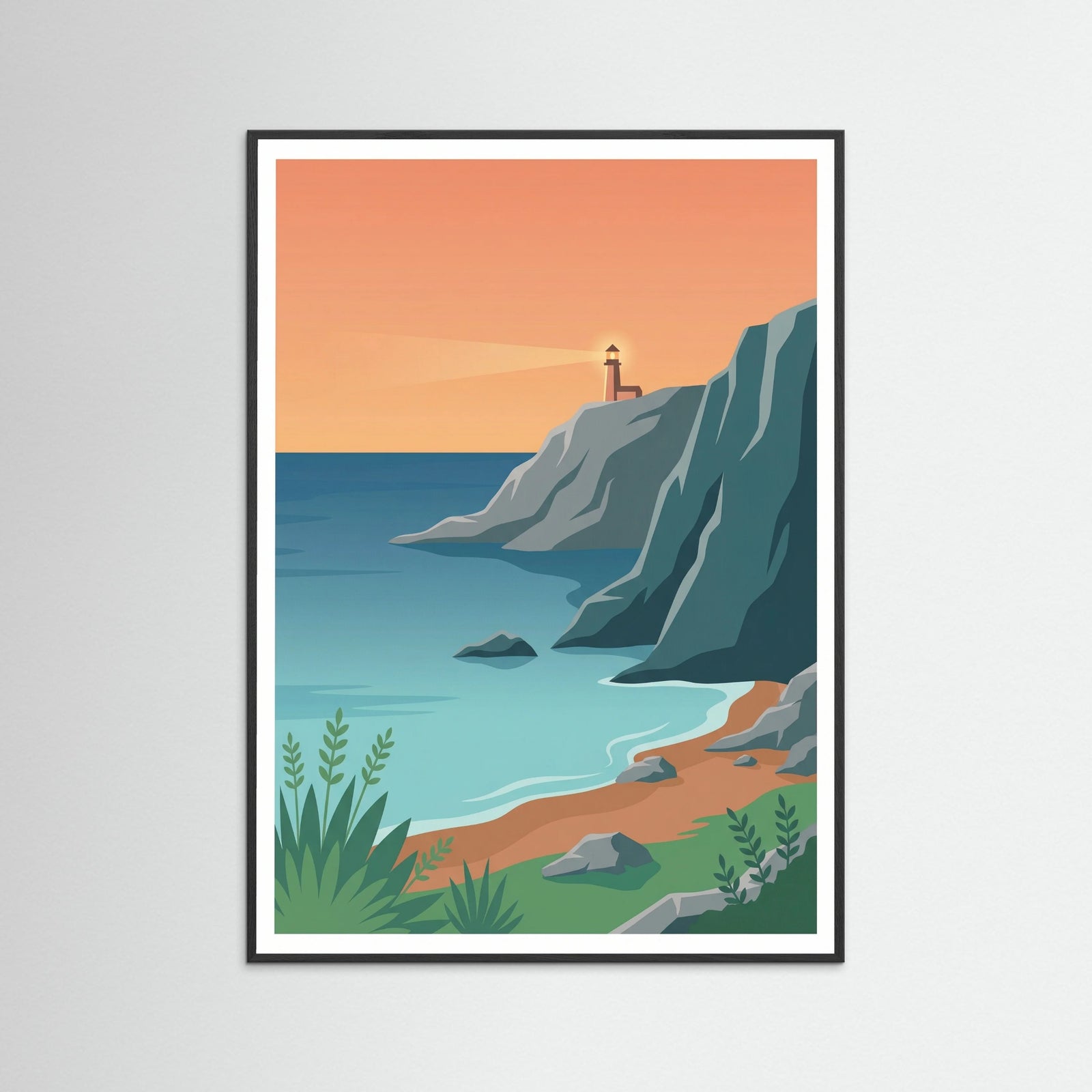 Black Wood Mountain River Flow