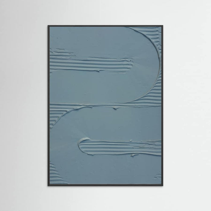 Affiche Mud Texture 12 Blue – affiche et impression d’art
