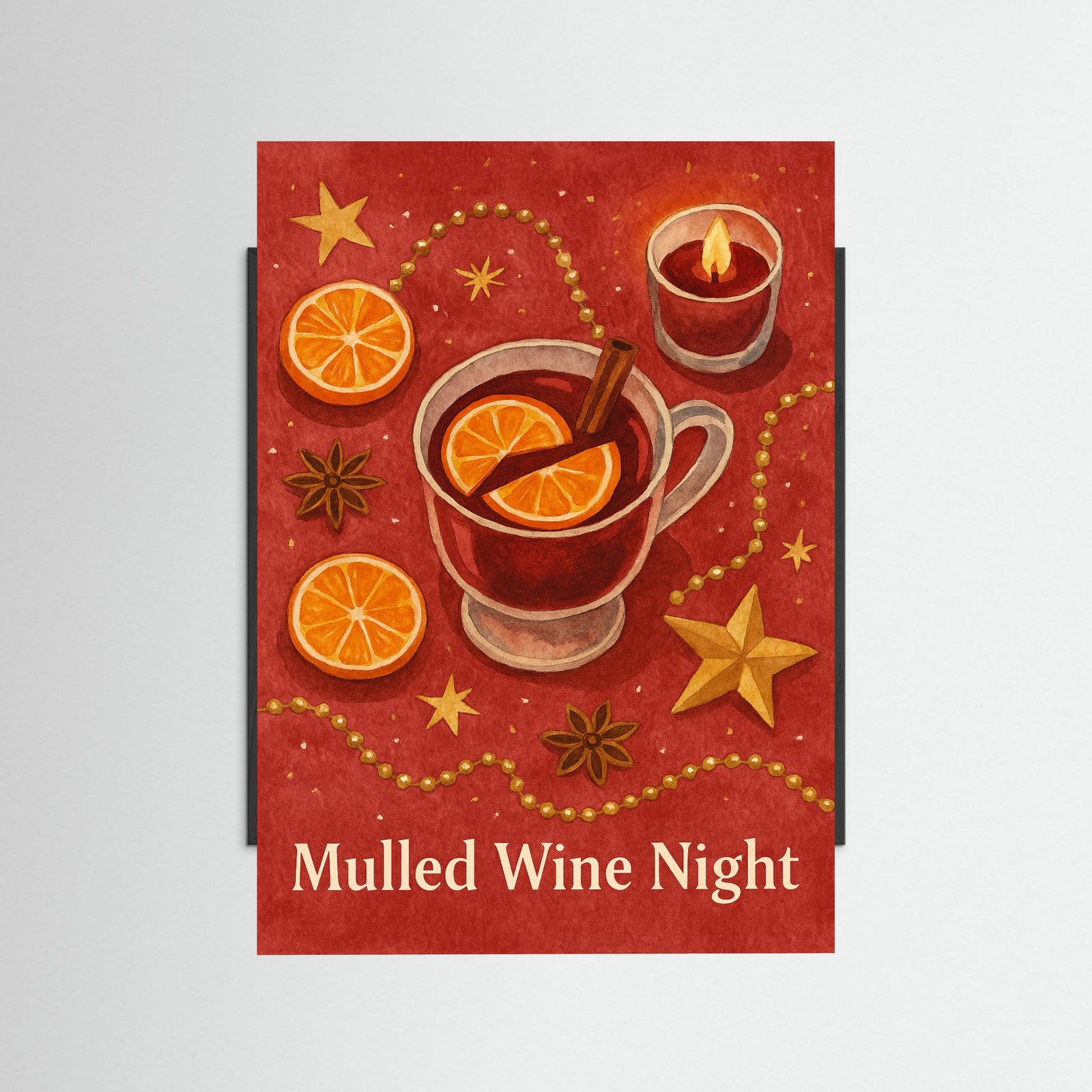 Black Wood Mulled Wine Night