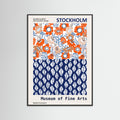Black Wood Museum of Fine Arts Stockholm Poster