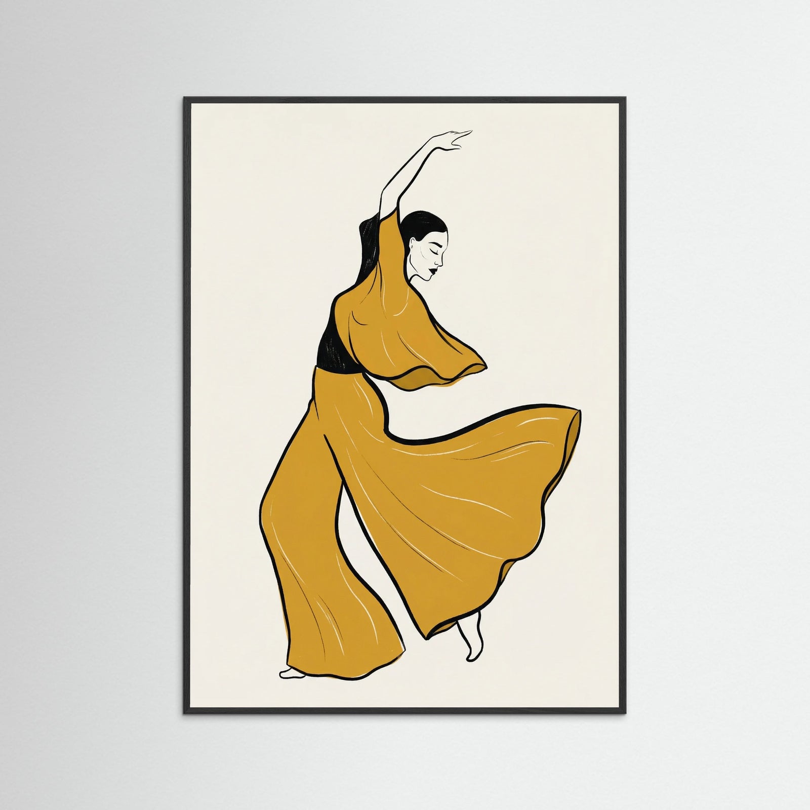 Black Wood Mustard Mood