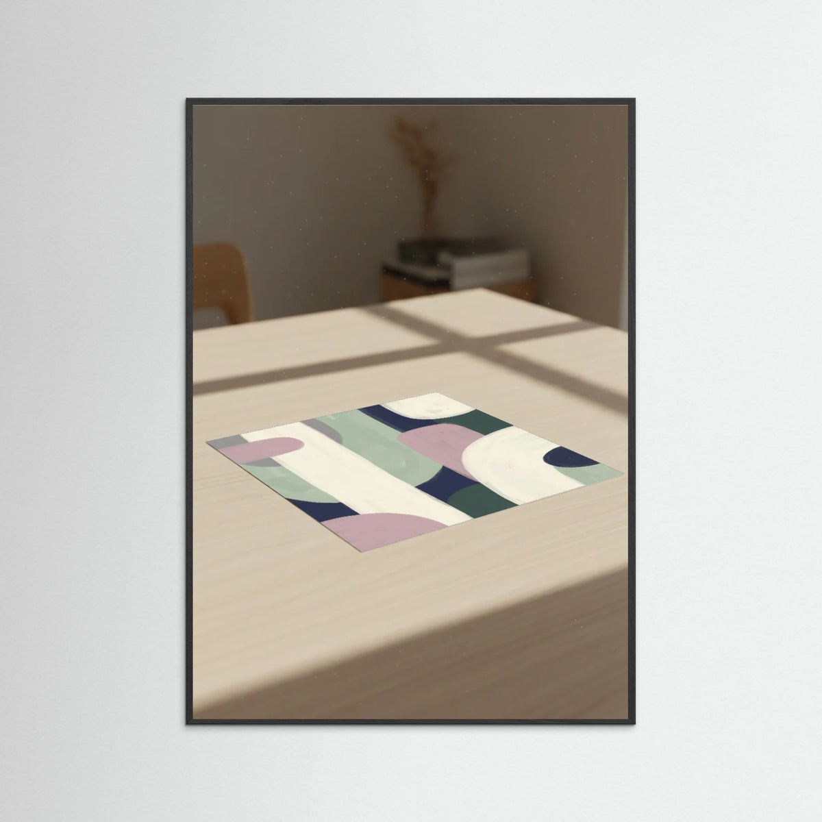 Black Wood Muted Arches