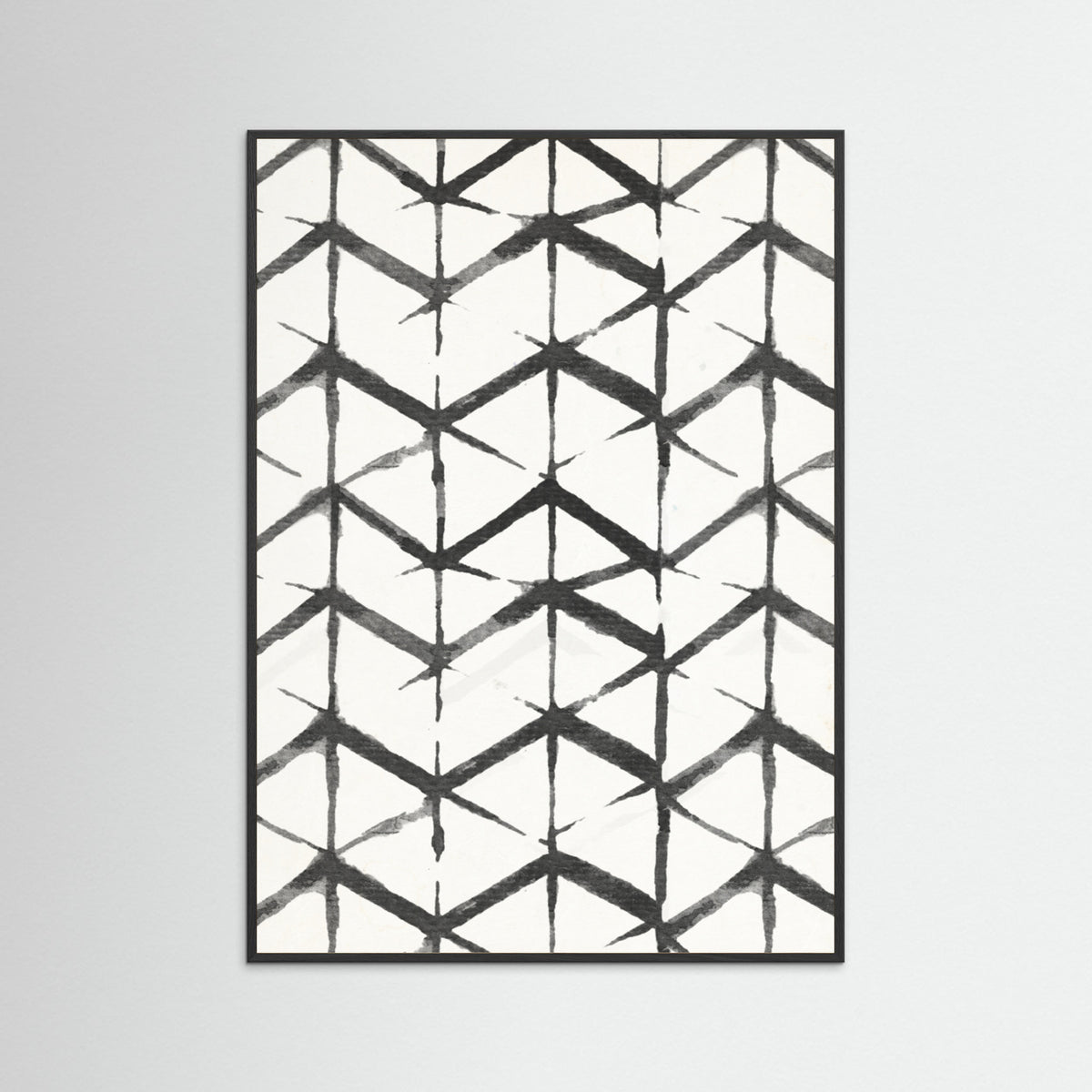 Black Wood NIPA UNITED Poster