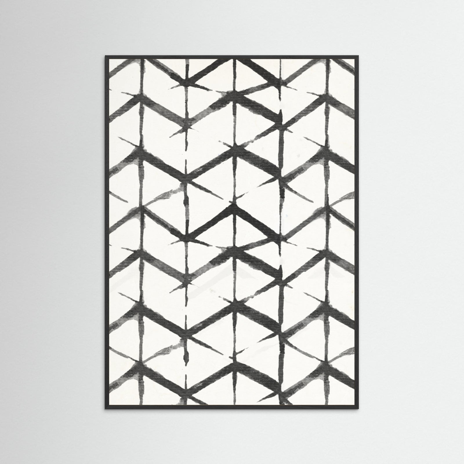 Black Wood NIPA UNITED Poster