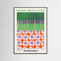 Black Wood National Gallery of Art Amsterdam Poster