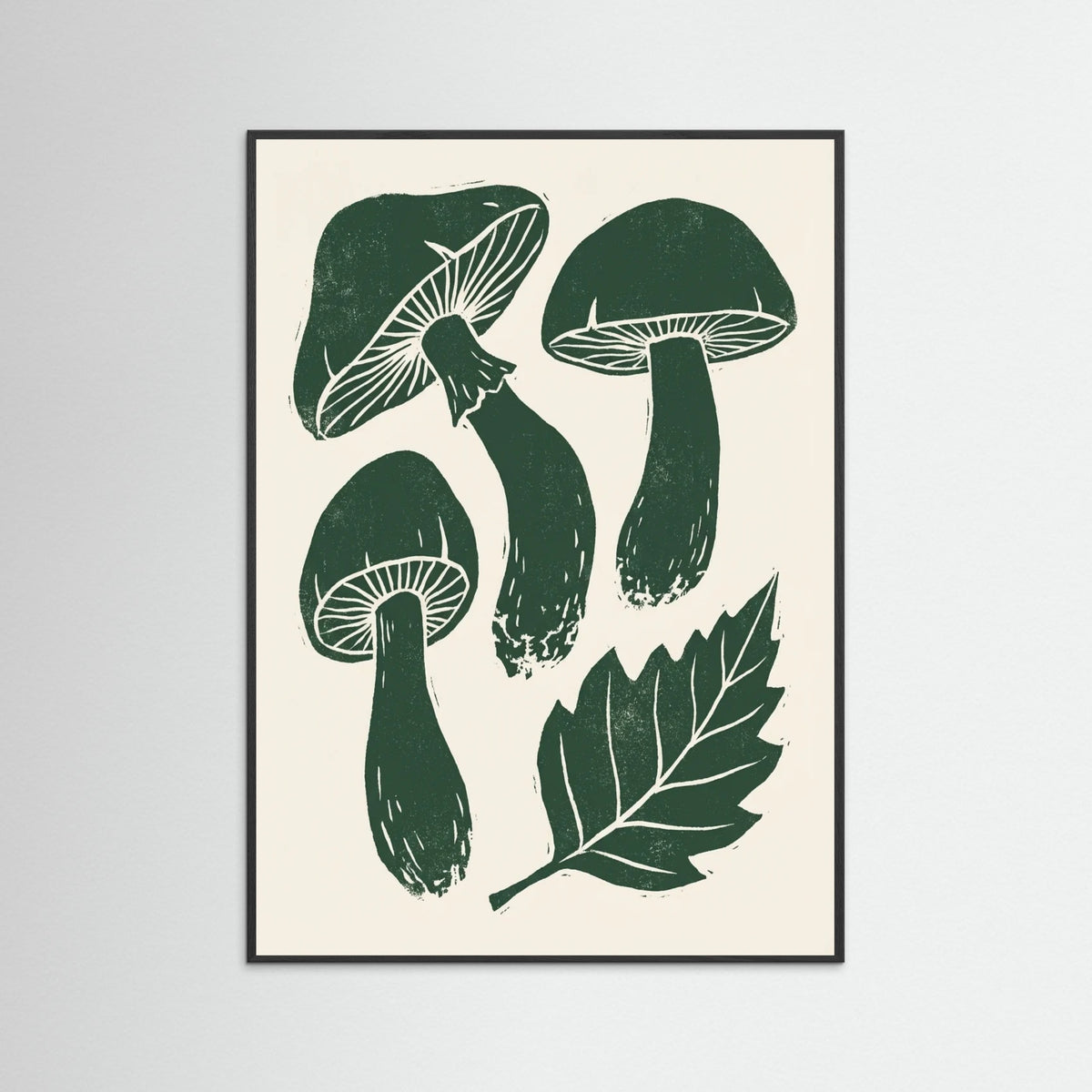 Black Wood Natural Forms