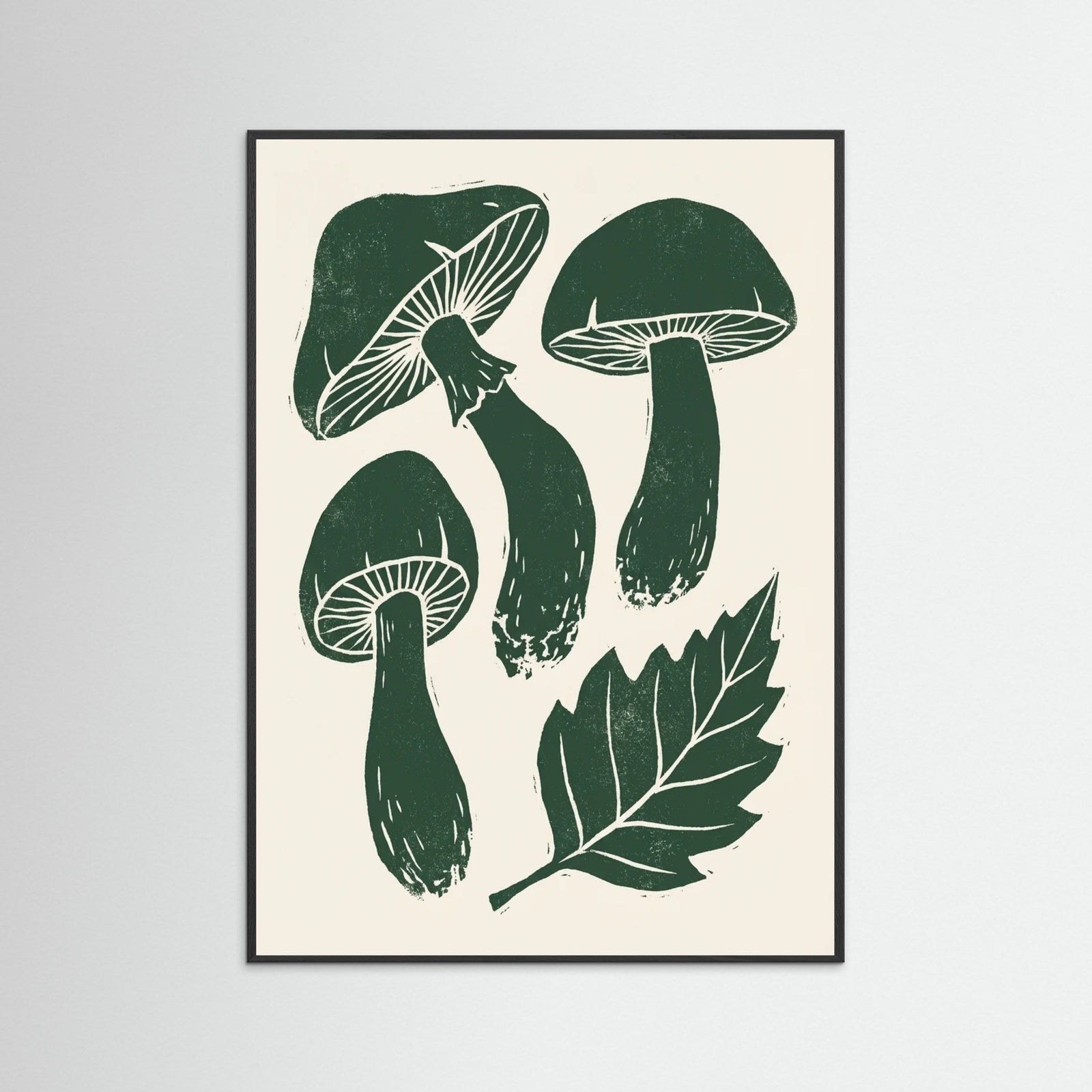 Black Wood Natural Forms