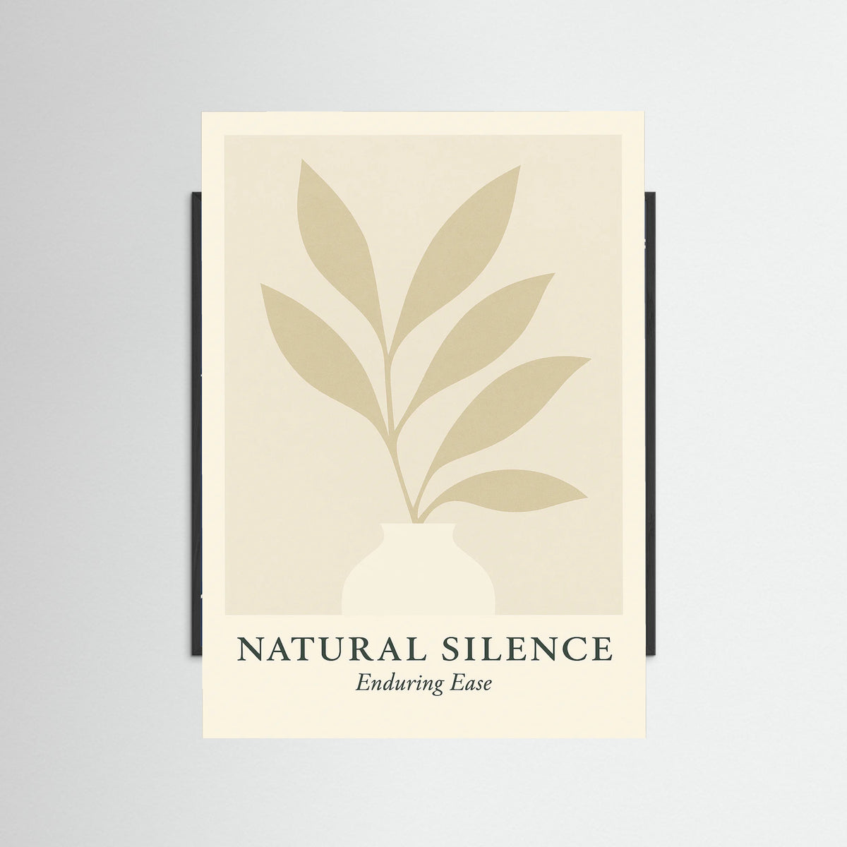 Black Wood Natural silence