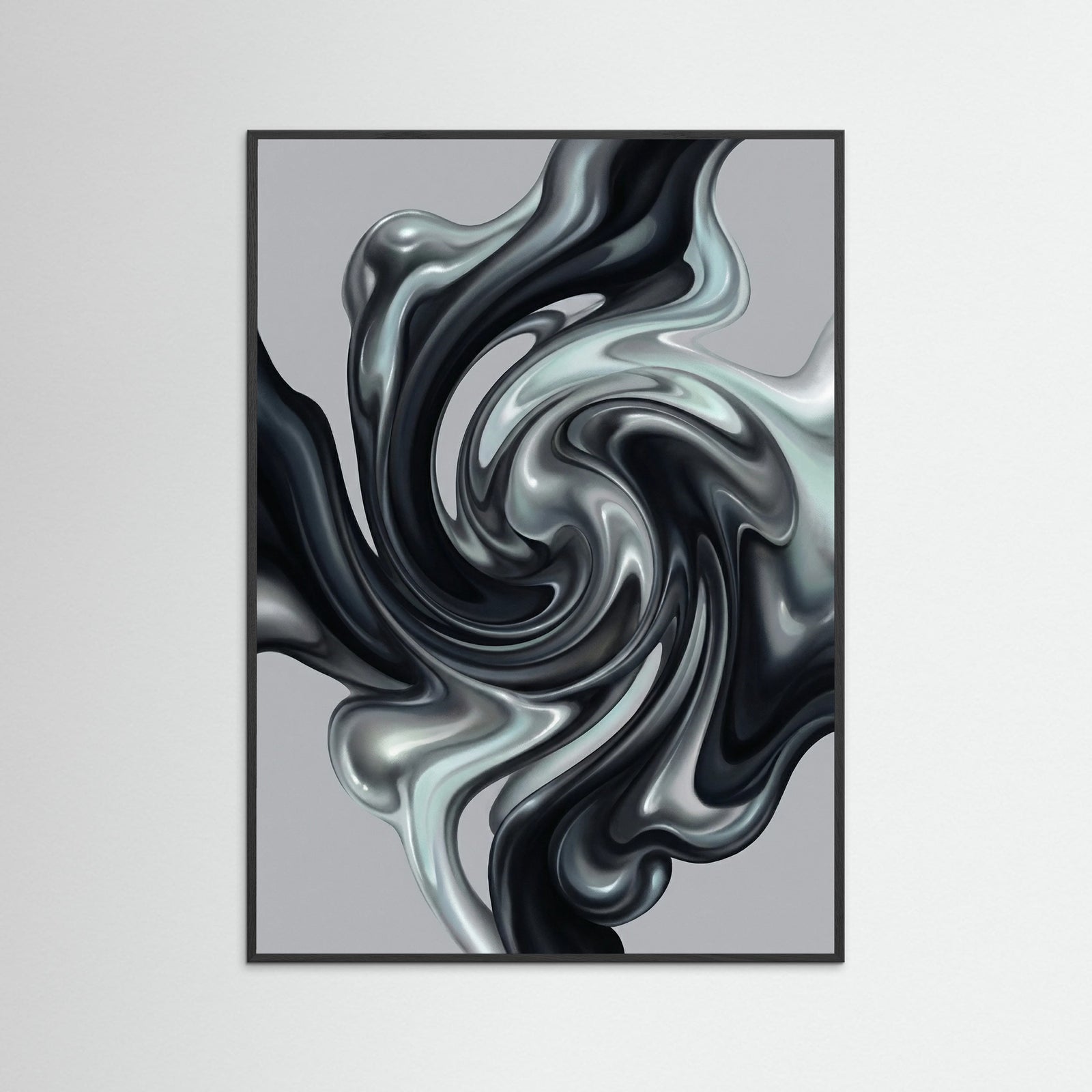 Black Wood Nebulous Forms
