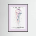 Plakat Non Arte Jellyfish – plakat i druk artystyczny