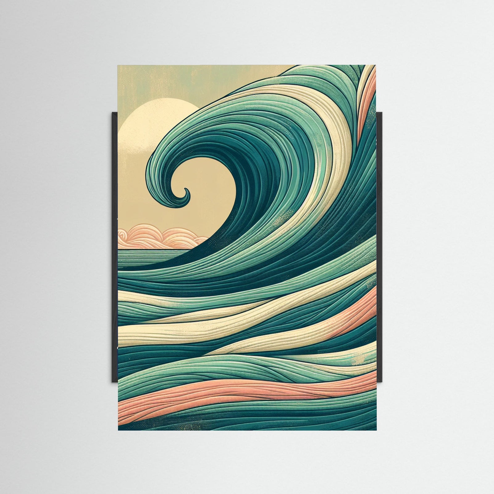 Black Wood Ocean Dreams