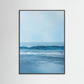 Black Wood Ocean Serenity Blue