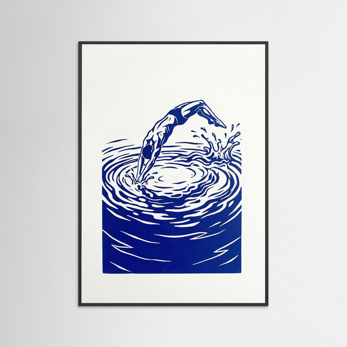 Black Wood Oceanic Embrace