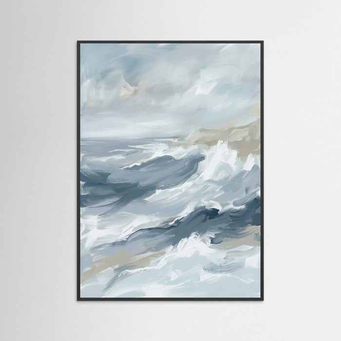 Black Wood Oceanic Flow Blue