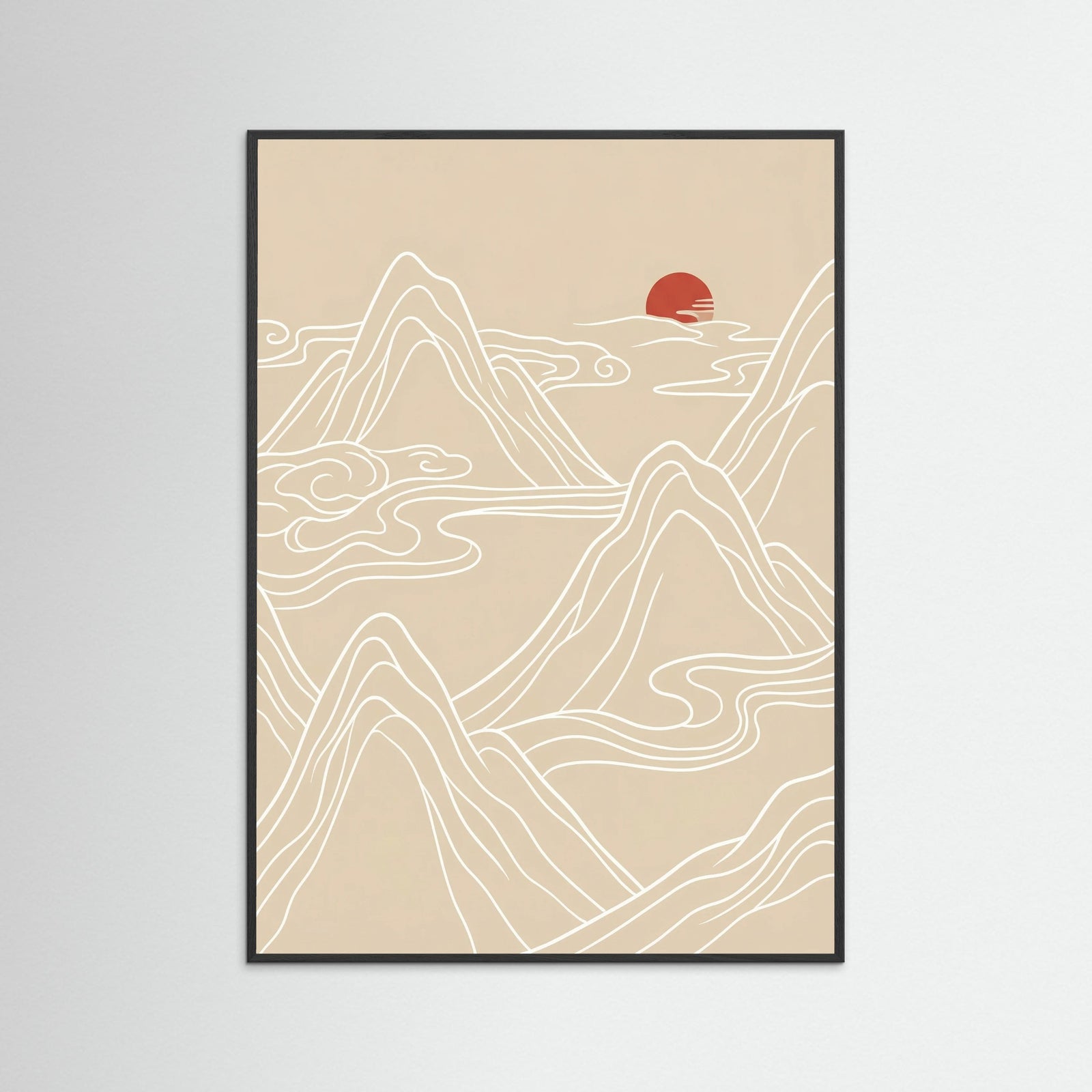 Black Wood Oceanic Flow