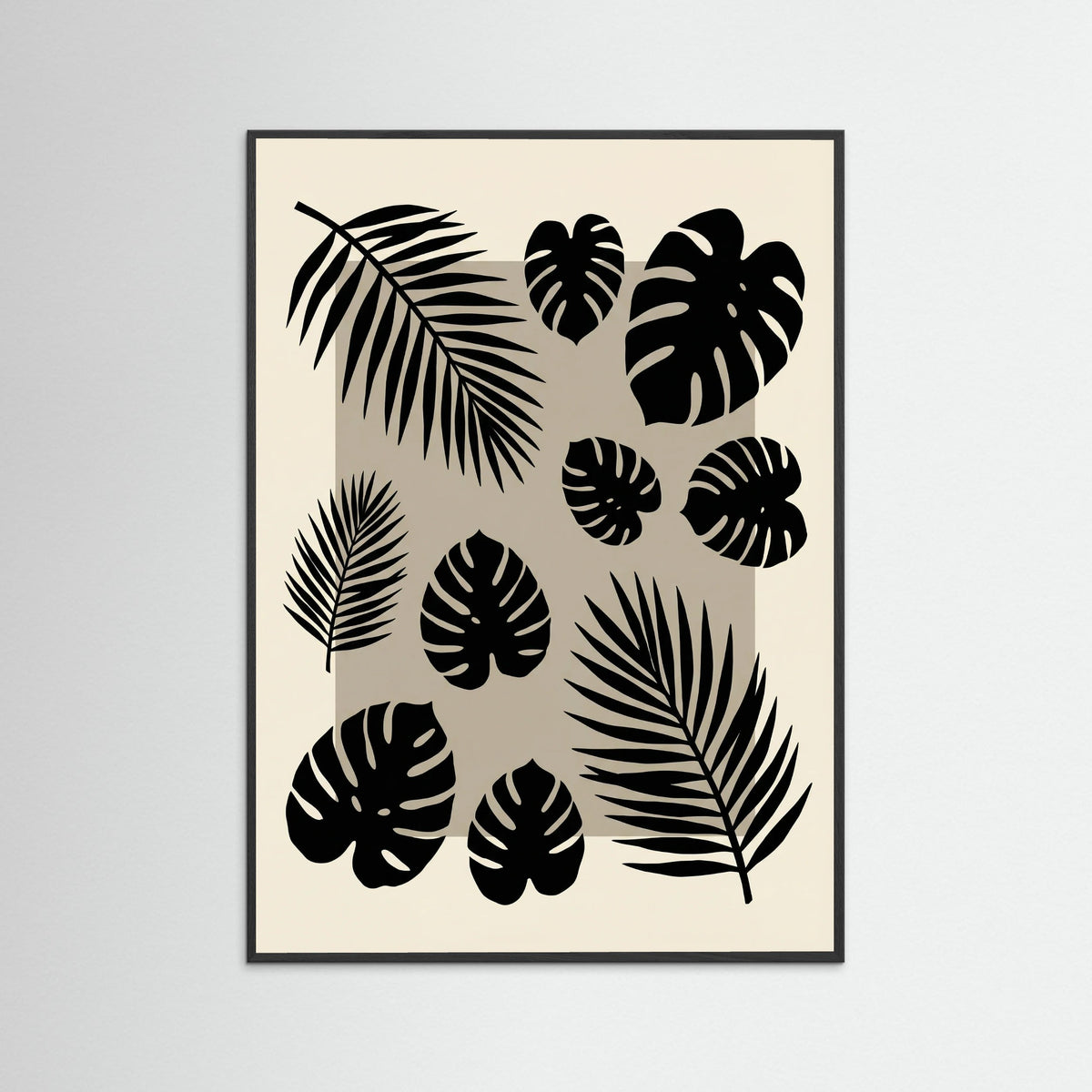 Black Wood Oceanic Forms