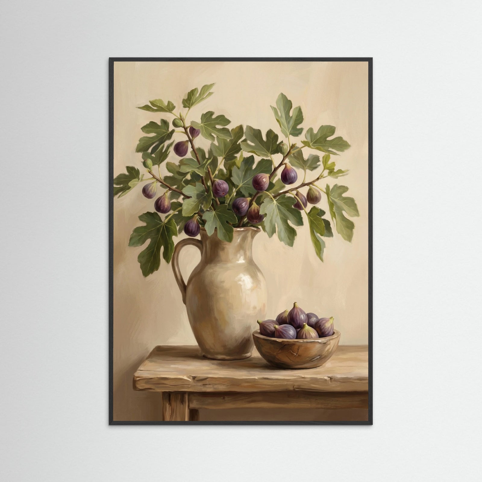 Black Wood Olive Branch Serenity