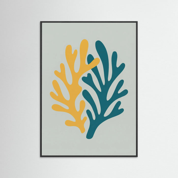 Black Wood Organic Bloom Blue