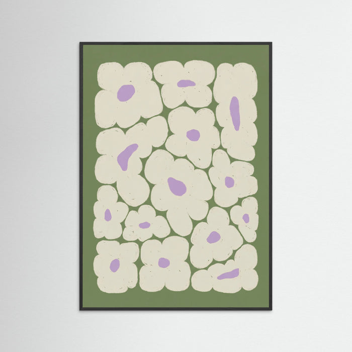 Black Wood Organic Bloom Scatter