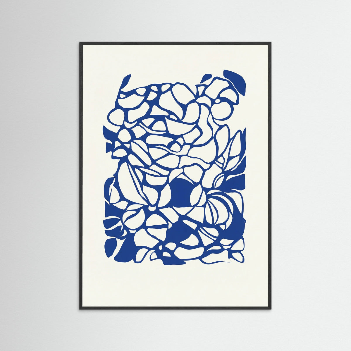 Black Wood Organic Blue Flow