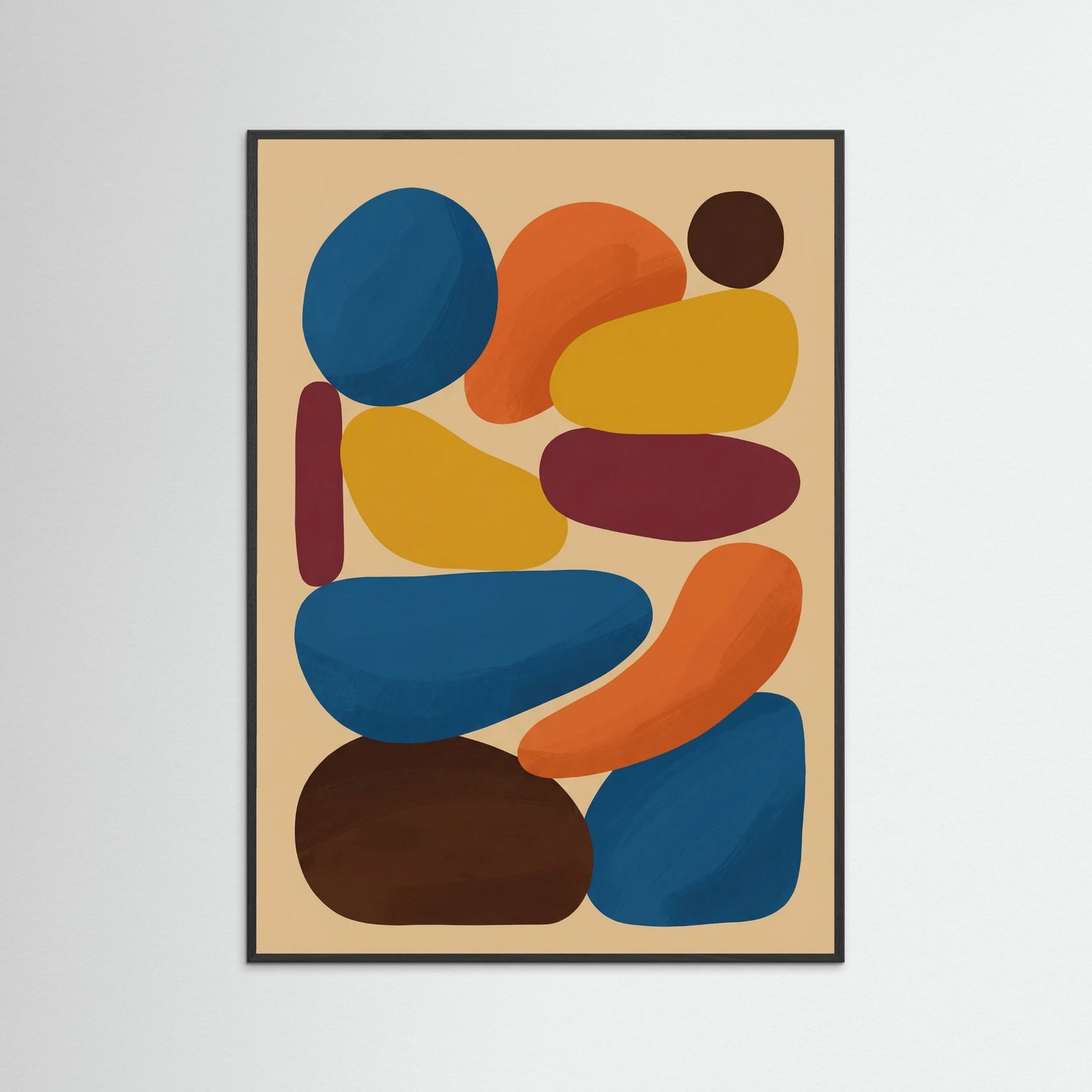 Black Wood Organic Colorforms