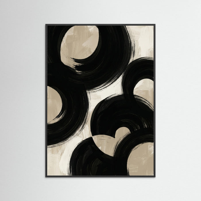 Black Wood Organic Contrast