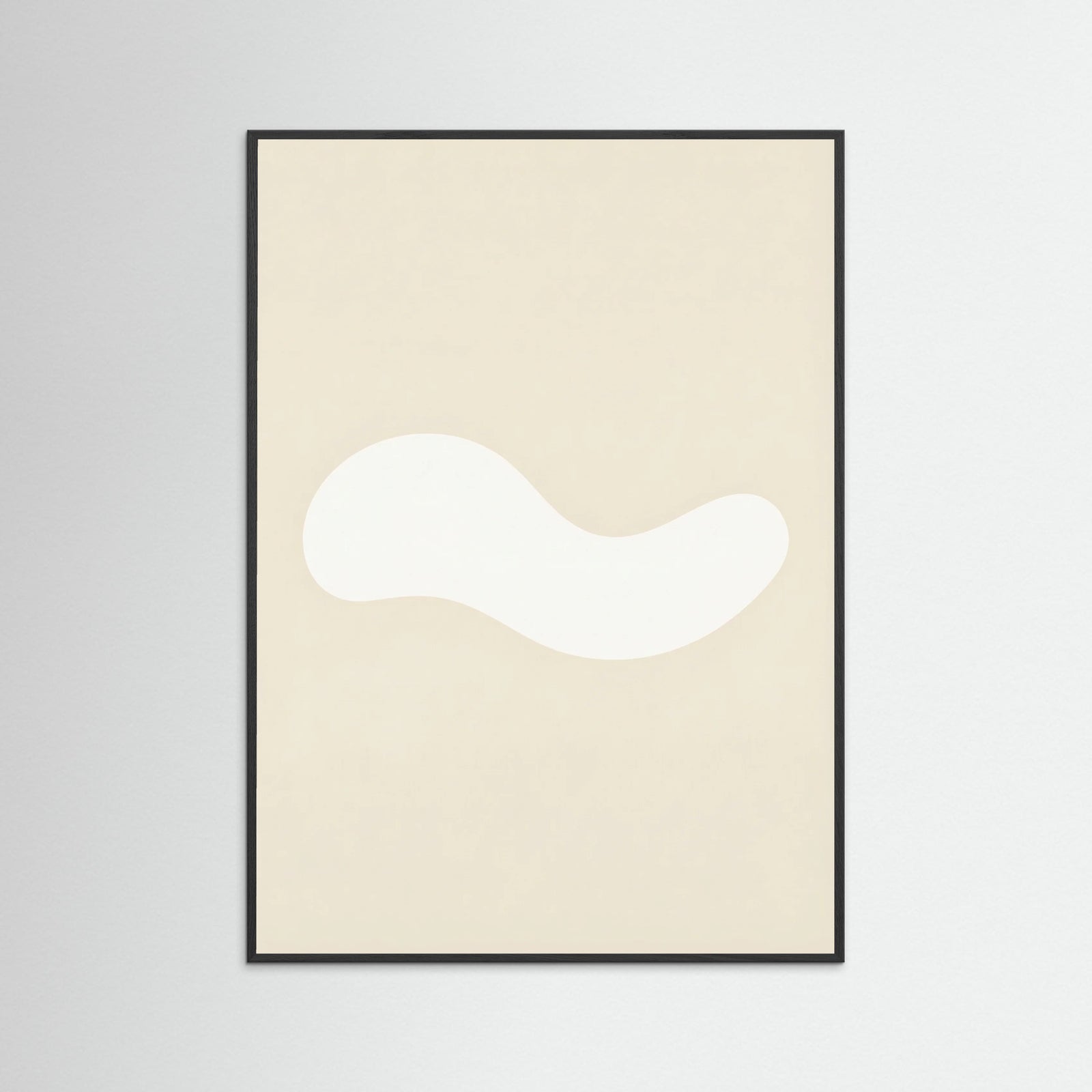 Black Wood Organic Cutout Forms