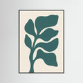 Black Wood Organic Flow Green