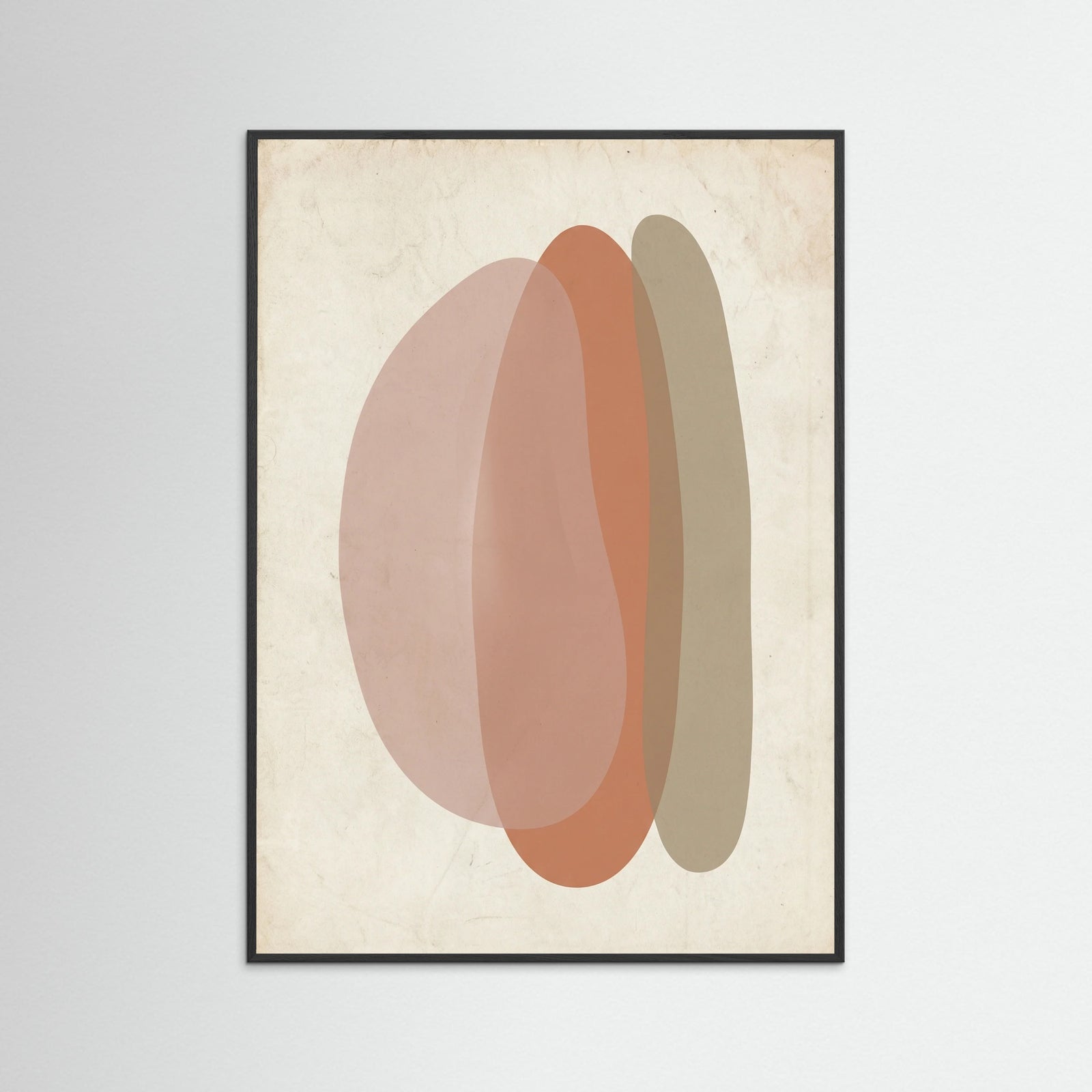 Black Wood Organic Forms