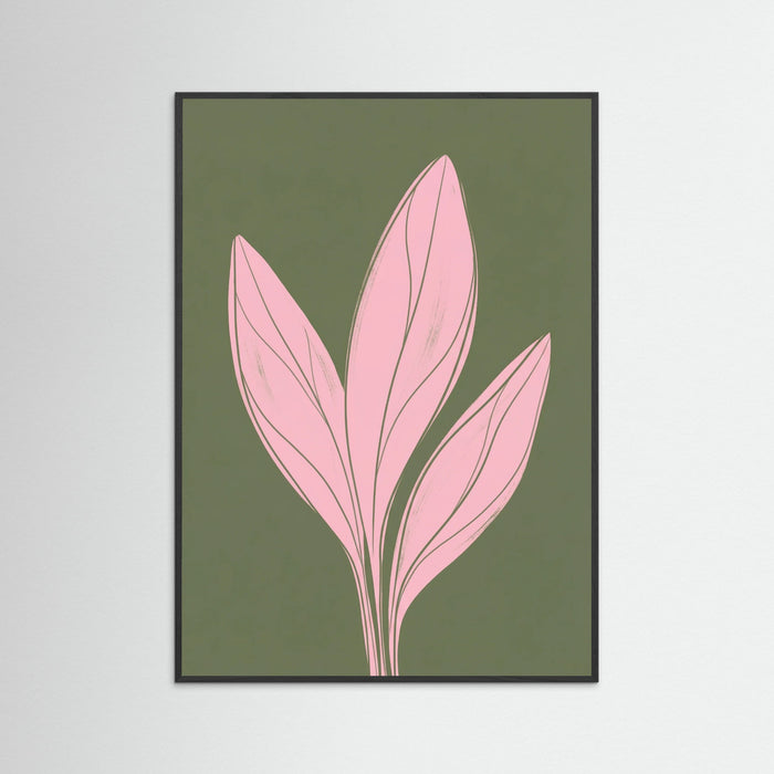 Black Wood Organic Fronds
