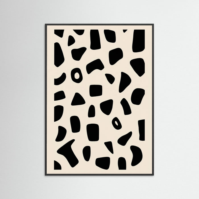 Black Wood Organic Pebbles