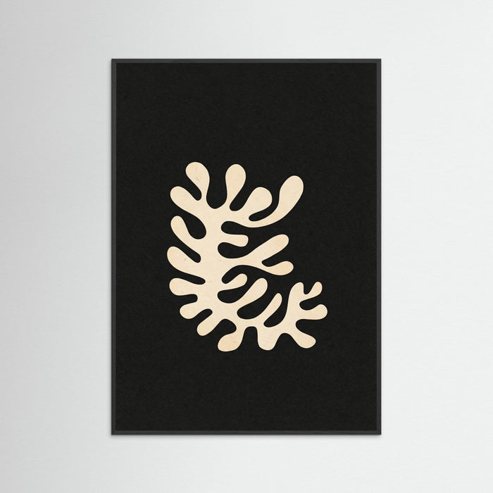 Black Wood Organic Silhouette