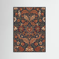 Black Wood Ornate Foliage