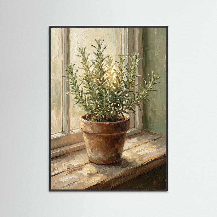 Black Wood Painterly Arrangement