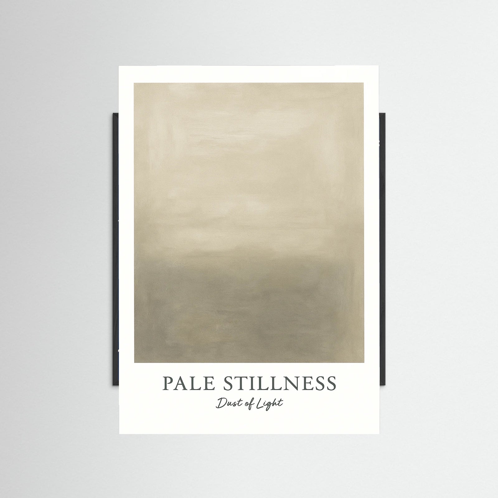 Black Wood Pale stillness