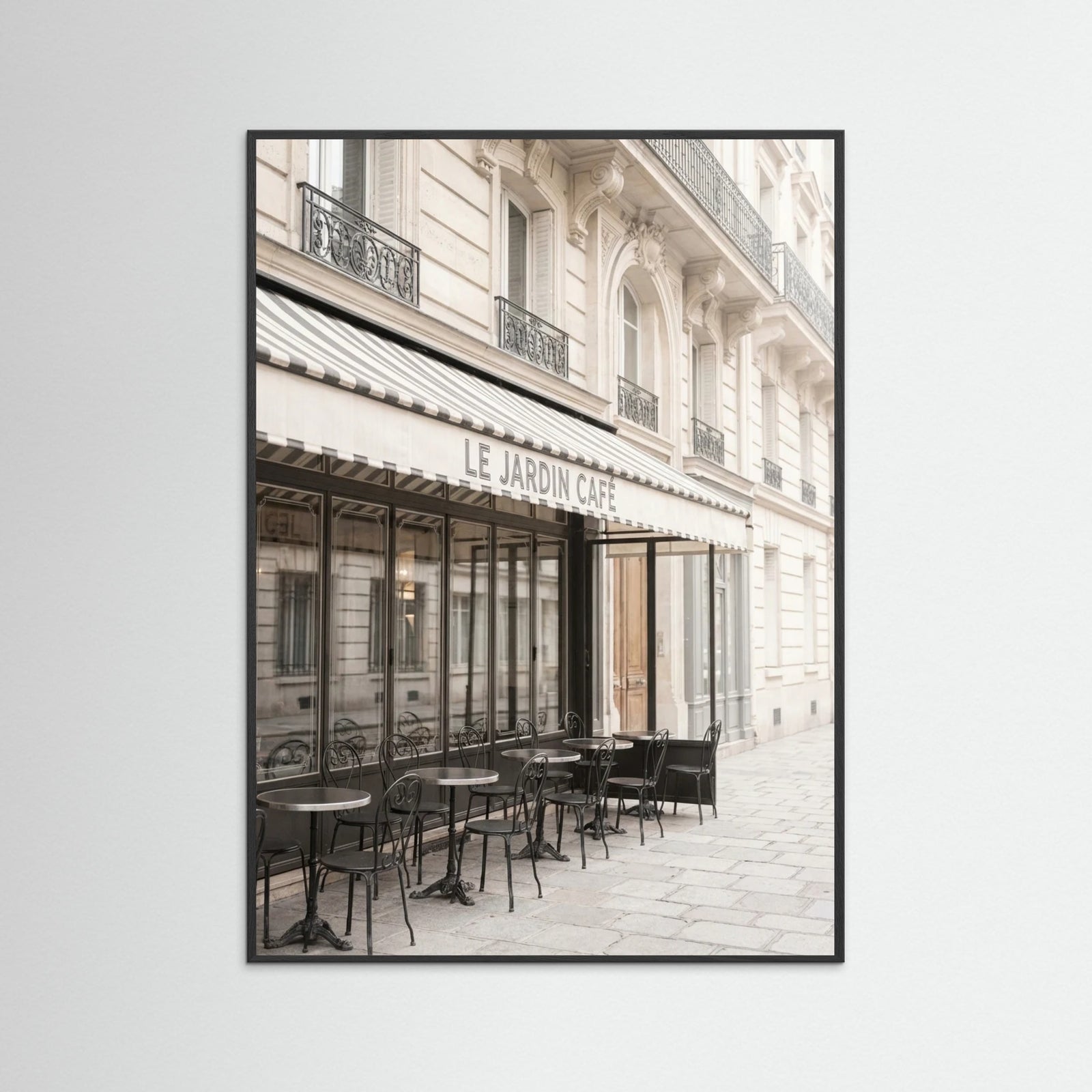 Black Wood Parisian Chic