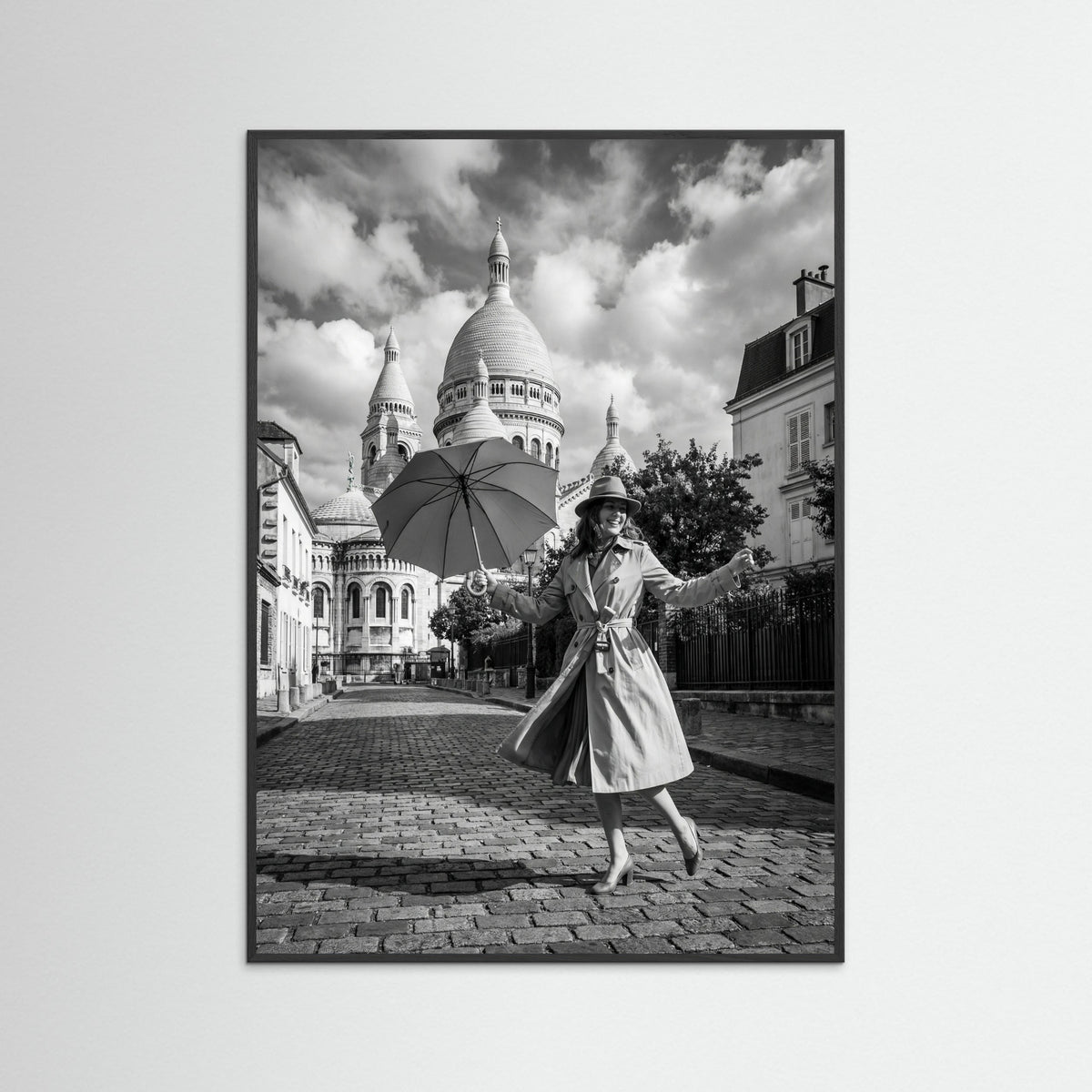 Black Wood Parisian Whimsy