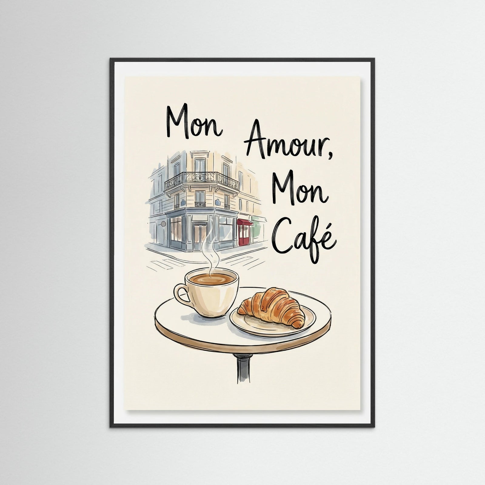 Black Wood Parisian Wine Dream