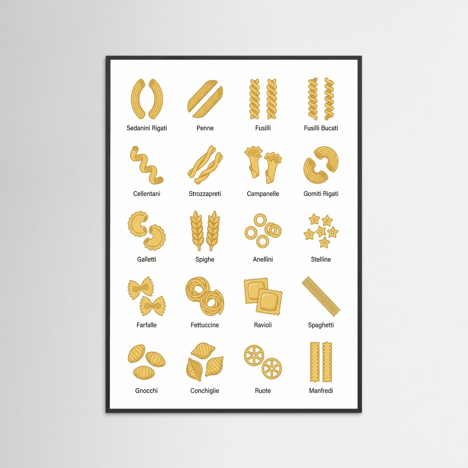 Black Wood Pasta Varieties Guide