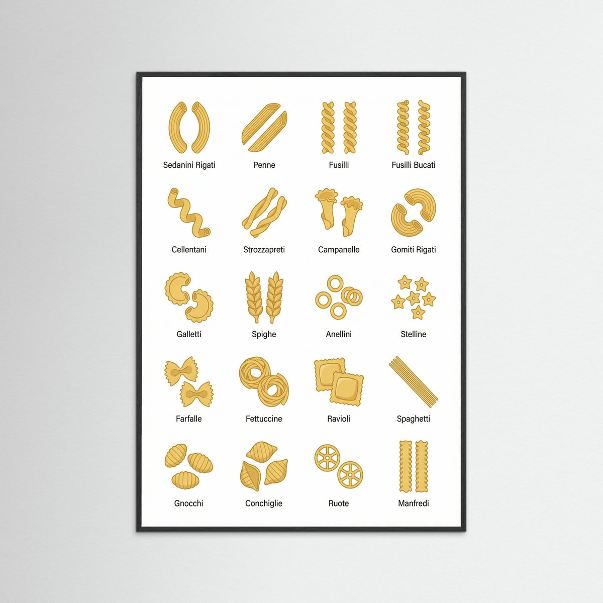 Black Wood Pasta Varieties Guide