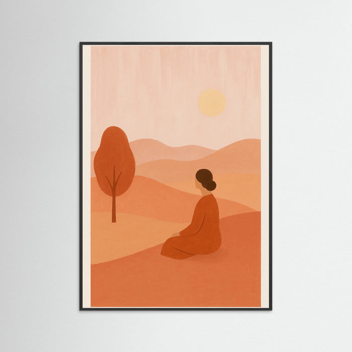 Black Wood Pastel Comfort