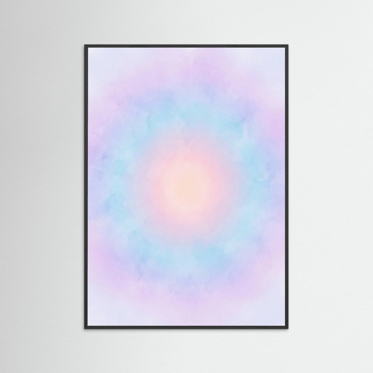 Black Wood Pastel Gradient Dream