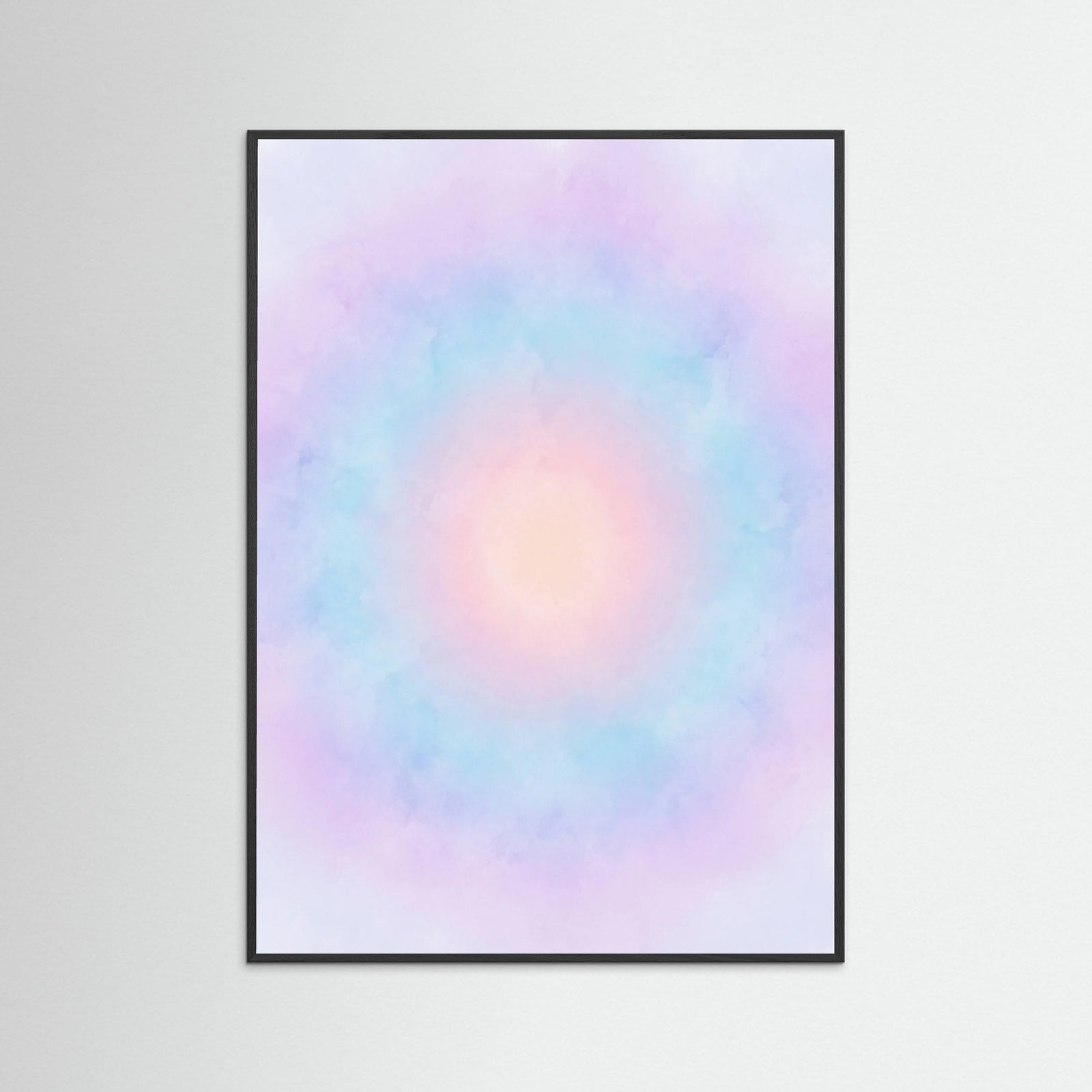 Black Wood Pastel Gradient Dream